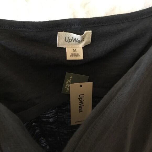 UpWest Gray Spaghetti Strap Wide Leg Jumpsuit - Picture 4 of 12